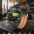 BUĞZ Akıllı Saat Nabız Ölçer Uyku Takibi Sesli Görüşme Bildirim Görme