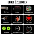 BUĞZ Akıllı Saat - Renk: Gri, Kasa Renk: Gümüş, Kordon Renk: Siyah | Teknik Özellikleri ve Kullanım
