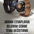 BUĞZ Akıllı Saat Sesli Görüşme, NFC Uyumlu, Bildirim Görme ve Uyku ve Sağlık Takibi