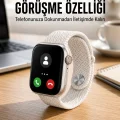 BUĞZ Akıllı Saat Tema Değiştirme Uyku ve Sağlık Takibi Bluetooth Bağlantılı