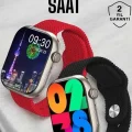 BUĞZ Akıllı Saat Tema Değiştirme Uyku ve Sağlık Takibi Bluetooth Bağlantılı