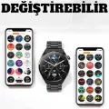 BUĞZ Akıllı Saat Uyku Ve Sağlık Takibi Bildirim Görme Arama Cevaplama