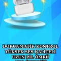  Akıllı Saat ve Kulaklık Seti Bildirim Görme Arama Cevaplama ANC Özelliği