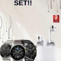 BUĞZ Akıllı Saat ve Kulaklık Seti Dokunmatik Ekran 5.0 Bluetooth Bağlantılı Sesli Görüşme - BUĞZ