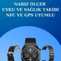 BUĞZ Akıllı Saat ve Kulaklık Seti Dokunmatik Ekran 5.0 Bluetooth Bağlantılı Sesli Görüşme - BUĞZ