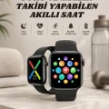 BUĞZ Akıllı Saat Wireless Şarj Yüksek Çözünürlüklü Müzik Dinleme Sesli Cevaplama