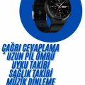 BUĞZ Akıllı Saat Yeni Nesil Üç Kordonlu Nabız Ölçer Çağrı Cevaplama Yeni Nesil
