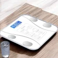  Akıllı Tartı Dijital Baskül Yağ Su Kas Vücut Kitle Kilo Ölçer Tartı