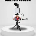 BUĞZ Akıllı Telefon Vlog Kiti Tripod Mini Mikrofonlu Telefon Tutucu
