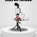 BUĞZ Akıllı Telefon Vlog Kiti Tripod Mini Mikrofonlu Telefon Tutucu - Lisinya