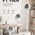 BUĞZ Akıllı Zamanlayıcı Özelliğiyle Enerji Tasarruflu Dikey Vantilatör