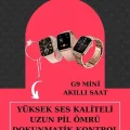 BUĞZ Aksesuar Hediyeli Akıllı Saat ve Dijital Göstergeli Powerbankli Bluetooth Kulaklık