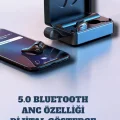  Aktif Gürültü Önleme (ANC) ve Suya Dayanıklı Kulaklık Android & iOS Uyumlu
