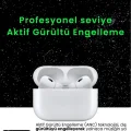 BUĞZ Aktif Gürültü Önlemeli (ANC) Pro TWS Bluetooth Kulaklık, Şeffaf Mod ve Gelişmiş Özellikler