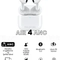 BUĞZ Aktif Gürültü Önlemeli (ANC) TWS Bluetooth Kulaklık, Şeffaf Mod ve Dokunmatik Kontrol