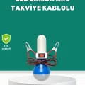 BUĞZ Aküden Çalışan 12V LED Ampul Taşınabilir Kullanım