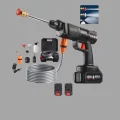  Akülü Basınçlı Yıkama Tabancası 450PSI Su Püskürtme Makinesi