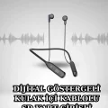 BUĞZ Alarm ve Titreşim Özellikli Akıllı Saat ve Mikrofonlu Kablolu Bluetooth Kulaklık 60 Saat