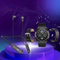 BUĞZ Alarm ve Titreşim Özellikli Akıllı Saat ve Mikrofonlu Kablolu Bluetooth Kulaklık 60 Saat