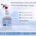 BUĞZ Alkol Bazlı Alet ve Yüzey Dezenfektanı 1 Litre Hızlı Etkili Hijyen Spreyi 1 ADET