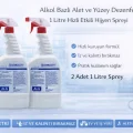 BUĞZ Alkol Bazlı Alet ve Yüzey Dezenfektanı 1 Litre Sprey 2 Adet