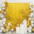BUĞZ Altın Gold Renk Fon Perde Dekor
