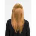 Altın Renk Düz Kesim İçi Astarlı Uzun Parti Peruğu