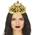 BUĞZ Altın Renk Plastik Prenses Tacı Kraliçe Tacı 60 Cm