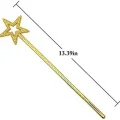 BUĞZ Altın Renk Yıldız Peri Asası Peri Değneği 34 cm 1 Adet