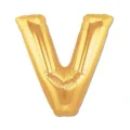 BUĞZ Altın Sarısı Folyo Harf Balon 1 Metre