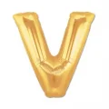  Altın Sarısı Folyo Harf Balon 1 Metre