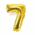BUĞZ Altın Sarısı Folyo Rakam Balon 1 Metre