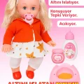  Altını Islatan Konuşan Acıkan Sarışın Bebek Gerçekçi Fonksiyonlu İnteraktif Sesli Tepki