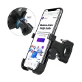 BUĞZ Alüminyum Gövdeli Metal Gidon Bağlantılı Motosiklet Telefon Tutucu 7 İnç Xl
