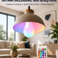 BUĞZ Ambiyans Aydınlatma RGB Led Lamba Kumandalı Renk Değiştirebilen