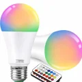 BUĞZ Ambiyans Aydınlatma RGB Led Lamba Kumandalı Renk Değiştirebilen