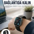 BUĞZ AMOLED Akıllı Saat 49mm Bluetooth Arama Spor ve Sağlık Yeni Nesil