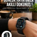 BUĞZ AMOLED Akıllı Saat Bluetooth Arama Su Geçirmez Yeni Nesil