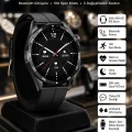BUĞZ Amoled Ekran 3 Kordonlu Akıllı Saat 5.0 Bluetooth Bağlantılı Android ve İOS Uyumlu