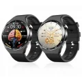  Amoled Ekran Akıllı Saat Üç Kordonlu İOS Android Uyumlu