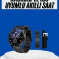 BUĞZ Amoled Ekran Akıllı Saat Üç Kordonlu İOS Android Uyumlu - BUĞZ