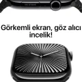 BUĞZ AMOLED Ekranlı Akıllı Saat | Nabız ve Uyku Takibi, GPS, Suya Dayanıklı, Siyah Silikon Kordon