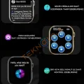 BUĞZ AMOLED ekranlı, sesli görüşme ve sağlık takip özelliklerine sahip, şık tasarımlı bir akıllı saat.