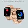 BUĞZ AMOLED Ekranlı Türkçe Menülü Akıllı Saat Bluetooth Görüşmeli