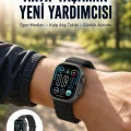 BUĞZ AMOLED Ultra Akıllı Saat 15 Gün Batarya Güçlü Ekran Yeni Nesil
