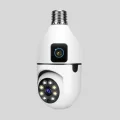 BUĞZ Ampul Tipi WiFi Kamera 2MP Lensli Full HD Görüntü ve Akıllı Hareket Algılama