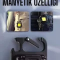 BUĞZ Anahtarlık Çok Amaçlı Mıknatıslı Taşınabilir Işık Led Şarjlı