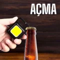 BUĞZ Anahtarlık Çok Amaçlı Mıknatıslı Taşınabilir Işık Led Şarjlı