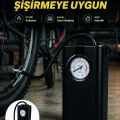BUĞZ Analog Manometreli Kompakt Araç Hava Pompası Lastik Şişirme Cihazı