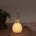  Ananas Şeklinde Desenli Büyük Boy Pilli Masa ve Gece Lambası